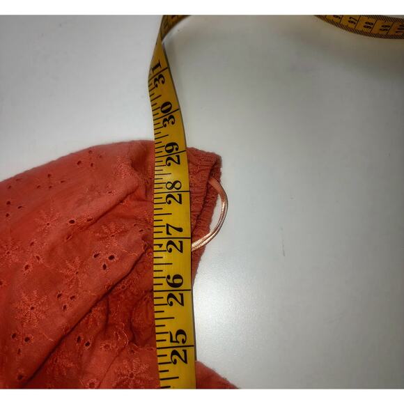 Altar'd State Dress Womens M Babydoll Eyelet Prairiecore Cottagecore - Picture 9 of 9